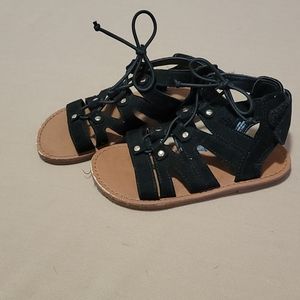 Black sandals